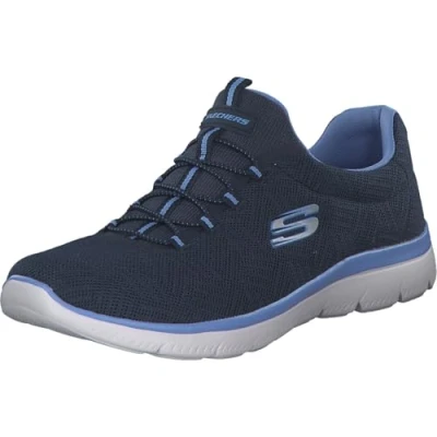 Imagen de Skechers Summits Lite, Zapatillas para Mujer, Navy Mesh Blue Trim, 35.5 EU