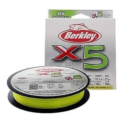 Imagen de Berkley X5, Hilo de Pesca, Trenzado 5 hebras para Pesca en mar y Agua Dulce, más Resistente, carnívoros