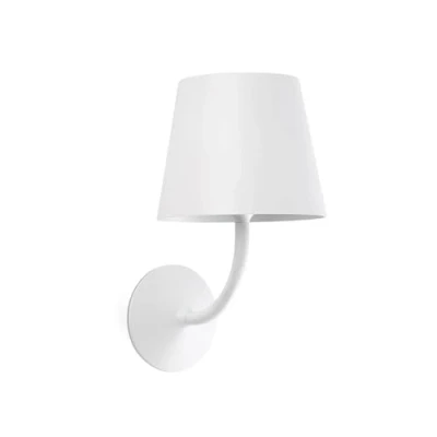 Imagen de FARO BARCELONA Aplique LED de exterior Toc aluminio, blanco