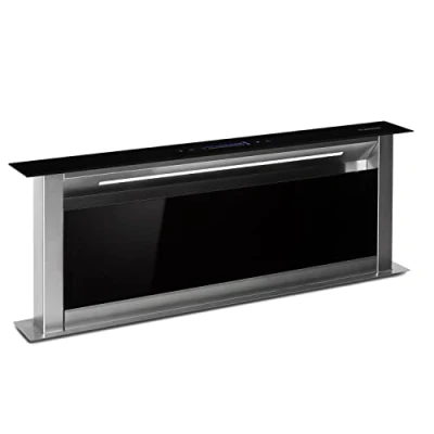 Imagen de Klarstein Campana Extractora 90 cm Cooker Hood, Extractor Cocina 576m3/h Flujo de Aire, Filtros Grasa, 10 Modos Ventilación, Recirculación, Eficiencia Energética A +
