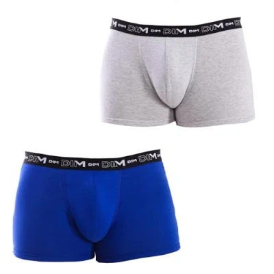 Imagen de Dim 6596 Pack de 2 Boxer Hombre Algodon Lycra Color: AK8 Talla: 3