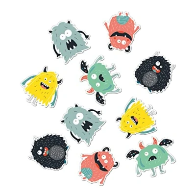 Imagen de Folat Monster Bash Confeti de Mesa XL 45 Piezas, Multicolor (68324)