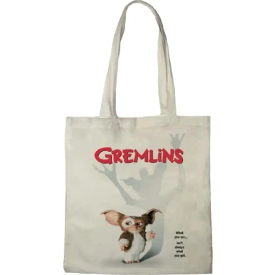 Imagen de Gremlins TOTE BAG GISZMO, REFERENCIA: BWGREMMIBB001, ECRU, 38 x 42 cm, Crudo