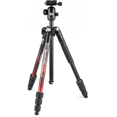 Imagen de Trípode Manfrotto Element Mii Aluminio Rojo