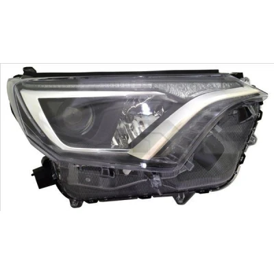 Imagen de TYC 20 15700 06 2 Faros izquierda HIR2, LED con luz diurna para circulación por la derecha LED, electromotor