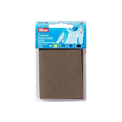 Imagen de Prym Consumer Lámina Adhesiva para Planchado (30 x 10 cm), Algodón, Caqui, 45 12 cm, khaki, 1 Stück, 5