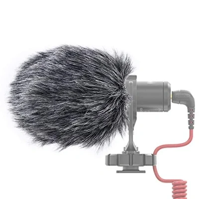 Imagen de YOUSHARES Rode Microphones VideoMic Me Wind Muff Interior Exterior Microphone Windscreen Windproof para &amp; L Micrófono