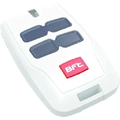 Imagen de BFT MITTO B RCB 4ch Clear Ice Mando a Distancia para Puertas (433 MHz), Color Blanco