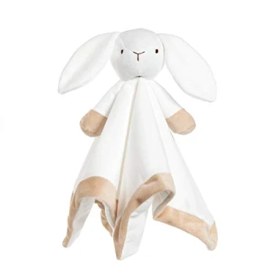 Imagen de Apricot Lamb Animales de Peluche Manta Seguridad Conejo Personaje guardería para bebés Lujo acurrucarse (Conejo, 32 cm)