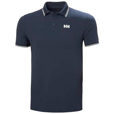 Imagen de Helly Hansen Hombre Polo Kos, L, Azul marino
