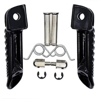 Imagen de GTGJFJKW Estriberas para Motocicleta Suzuki GSXR600 GSXR750 GSXR SV650 SV1000 GSXR1000 2001 2008 Delanteras Y Traseras Motocicletas, Pedales(Black Front)