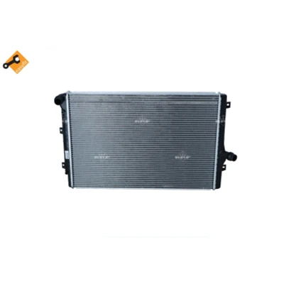 Imagen de NRF EASY FIT 53425 Radiador, refrigeración del motor Aluminio 647 440 32 con junta anular Aletas soldadas VOLKSWAGEN: Golf 5, Touran I