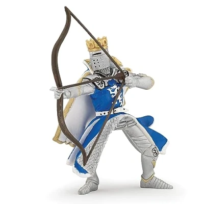 Imagen de Papo 39795 Dragón Rey con Arco y Flecha Medieval Fantasy Figurine, Multicolor
