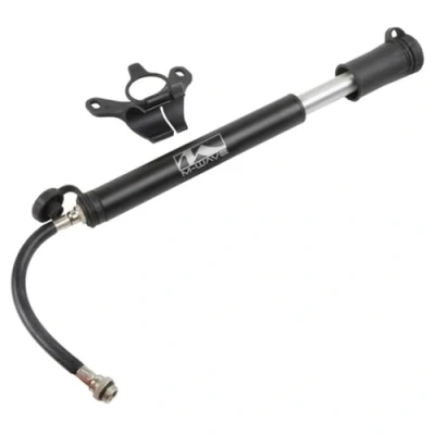 Imagen de M Wave Flexi Tube Bomba para Bicicleta con Manguera extraíble, Color Negro, Unisex Adulto, Talla única