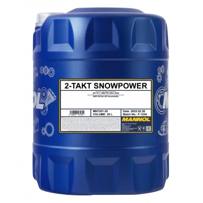 Imagen de Mannol Snowpower 20L Aceite de motor MN7201 20
