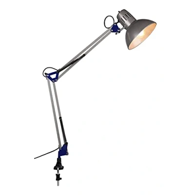 Imagen de Trio 5029010 47 Serie 5029 Sobremesa, bombilla excluida, E27, 60 W, 230 V, A++, E, IP20, 73,5 x 90 57 cm, diámetro 17 metal, aluminio