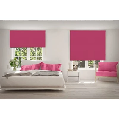 Imagen de VIEWTEX Estor Enrollable Opaco Térmico Disponible en Varias Medidas y Colores (Fucsia 150x250)