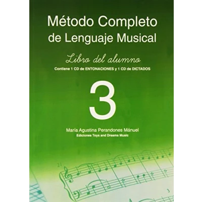Imagen de MÉTODO COMPLETO DE LENGUAJE MUSICAL 3º NIVEL. LIBRO DEL ALUMNO
