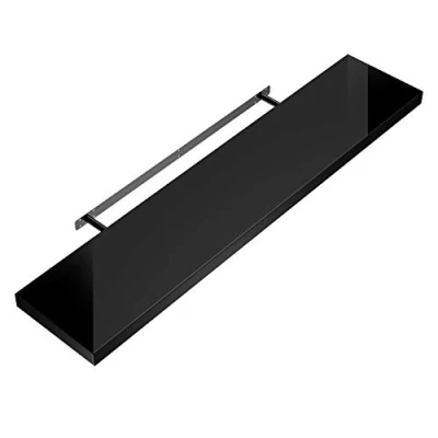 Imagen de CASARIA Estantería para Pared Baldas Flotantes 90cm Fijación Invisible Repisa Multiusos Estante Madera