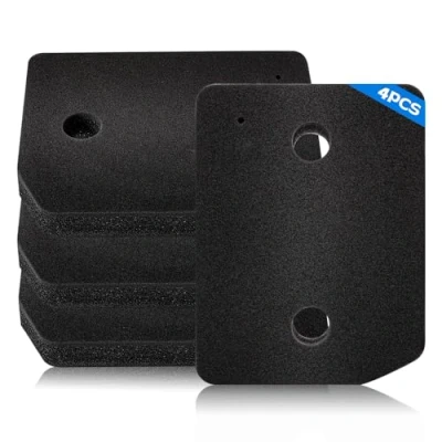 Imagen de 4 Piezas Filtro para Secadora Miele T1 9164761, de Espuma Secadora, Esponjas 207 x 157 30 mm, Esponja, Sponge