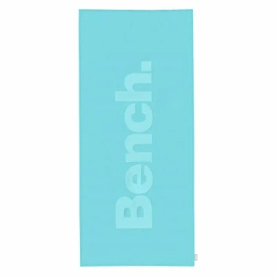 Imagen de Bench Beach Toalla de Terciopelo, Color Negro, 180 x 80 cm
