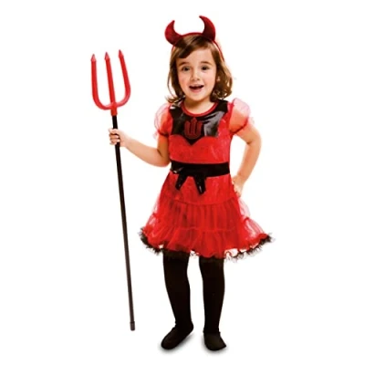 Imagen de My Other Me Halloween Diablesa Disfraz, Multicolor, 1 2 años, Fun Company 202250
