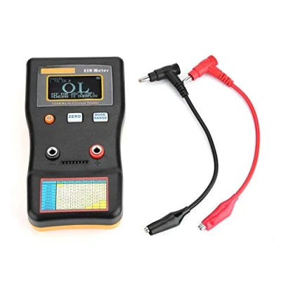 Imagen de medidor de capacitancia, capacitancia resistencia MESR 100 ESR Probador rango automático en circuito