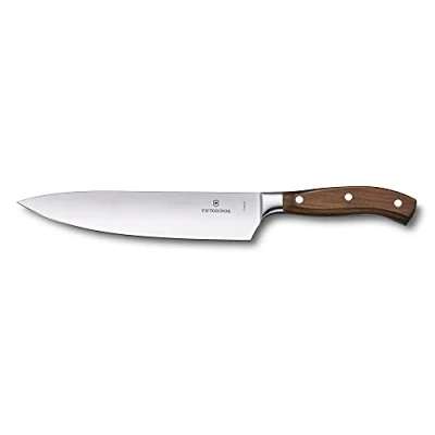 Imagen de Victorinox Grand Maître Wood Cuchillo de trinchar (acero inoxidable, en caja regalo) (7.7400.22G)
