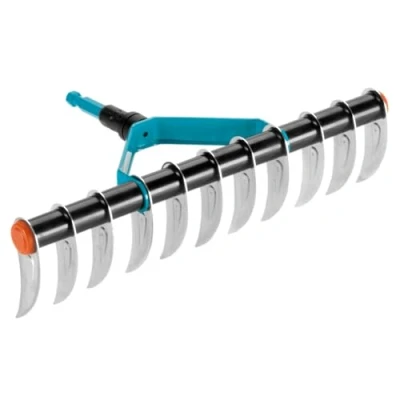 Imagen de Aireador de césped combisystem Gardena: escarificador manual con ancho trabajo 35 cm, accesorio ideal para quitar musgo y paja del césped, combina todos los mangos (3391 20), Standard
