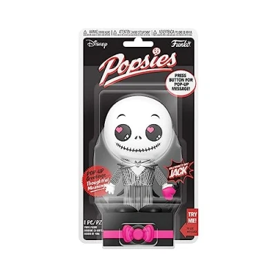 Imagen de Funko Popsies: Disney The Nightmare Before Christmas Jack Skellington (Valentine’s Day) Figuras Miniaturas Coleccionables Para Exhibición Idea De Regalo Mercancía Oficial Fans Movies