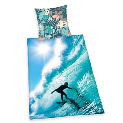 Imagen de Herding Colección Young Funda nórdica, Algodón, Azul, Deutsche Größe