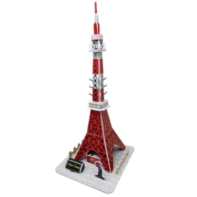 Imagen de Rompecabezas 3D de edificio famoso (Torre Tokio)