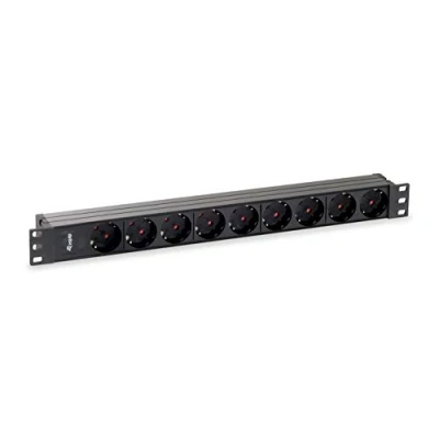 Imagen de REGLETA ALIMENTACION RACK 19 1U 9 TOMAS