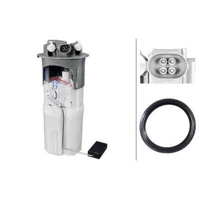 Imagen de HELLA 8TF 358 306 691 Unidad de alimentación combustible con junta, sensor nivel eléctrico Gasóleo