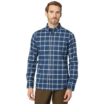 Imagen de Fjallraven Fjällslim Shirt LS M Camisa de Manga Larga, Hombre, Storm, 2XL