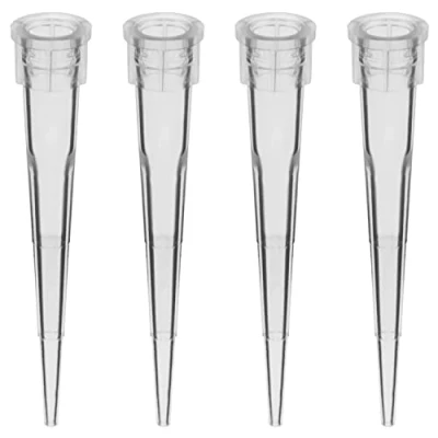 Imagen de stonylab 10 uL Puntas de Pipeta, 300 Piezas Universal Pipeta Polipropileno Laboratorio Claro Líquido Transferir Pipettes Tips para Química