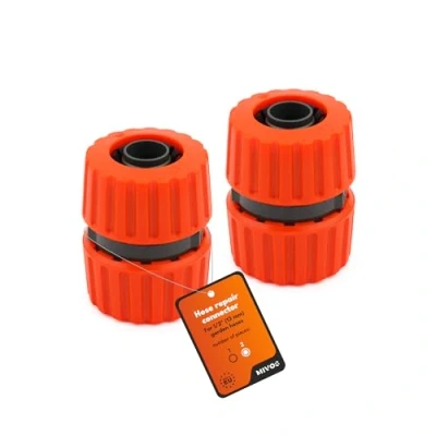 Imagen de MIVOS 2 x Reparador de Manguera para Mangueras Jardín 1/2&quot; (13 mm) Acoplamiento Conectar Conector Reparación 1/2 Pulgadas