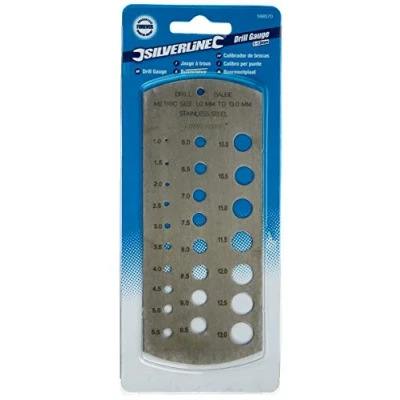 Imagen de Silverline Tools 598570 Calibrador de brocas (1 13 mm)