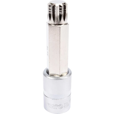 Imagen de YATO YT 04357 Piezas insertables de llave cubo 1/2 3120 M17 Acero cromo vanadio Spline