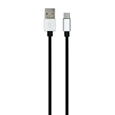 Imagen de CARPOINT USB to MICRO 0517073 Cable para cargar negro/gris