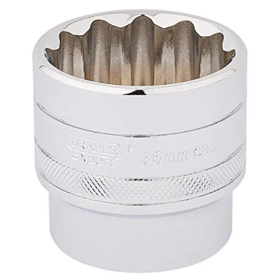 Imagen de Draper 33594 Llave de vaso cuadrada 12 puntos, tamaño 36 mm