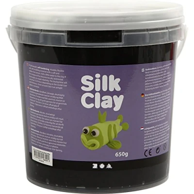 Imagen de Silk Clay® , negro, 650gr