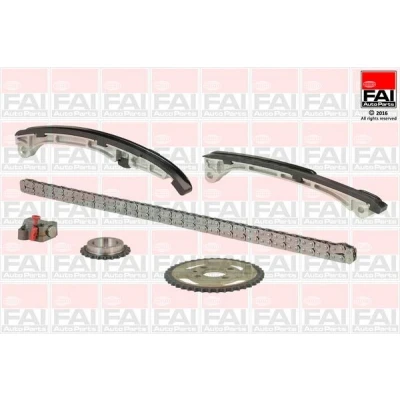 Imagen de FAI AutoParts TCK201NG Juego de Cadena distribución sin juntas, con ruedas dentadas Símplex, pasadores TOYOTA: RAV4 III SUV