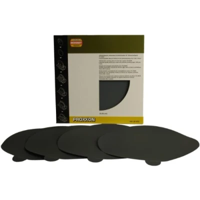 Imagen de Proxxon 28976 Discos de lijado autoadhesivos carburo silicio para TSG 250/E grano 320, 5 unidades