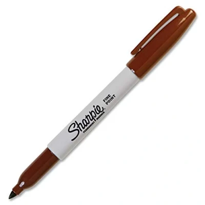 Imagen de Sharpie 30037 Marrón fino marcador permanente