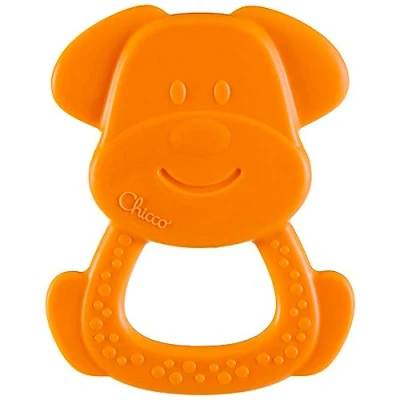 Imagen de Chicco Mordedor Perro ECO+ para la Dentición de los Bebés con Burbujas en Relieve, Hecho Bioplástico Suave, Juguete Niños 3 a 18 Meses