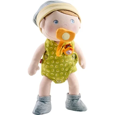 Imagen de HABA Muñeca Maxime 306637 Lavable 30 cm Regalo bebé A Partir de 18 Meses, Color Colorido