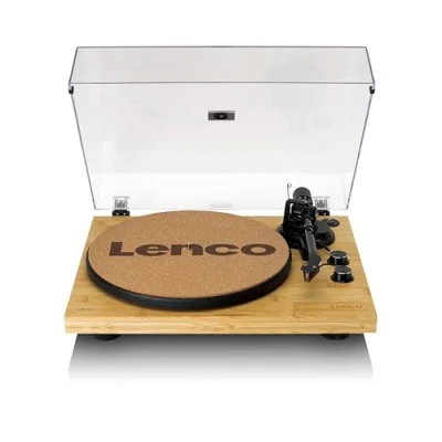 Imagen de Lenco LBT 335BA Tocadiscos con Bluetooth®, Carcasa de bambú auténtico y Pastilla 2M Red