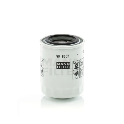Imagen de MANN FILTER WD 8002 Filtro de aceite 3/4 16 UNF enroscable