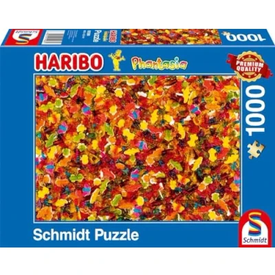 Imagen de Schmidt Spiele 59980 Haribo Phantasia Puzzle de 1000 Piezas, Multicolor, Exclusivo en Amazon